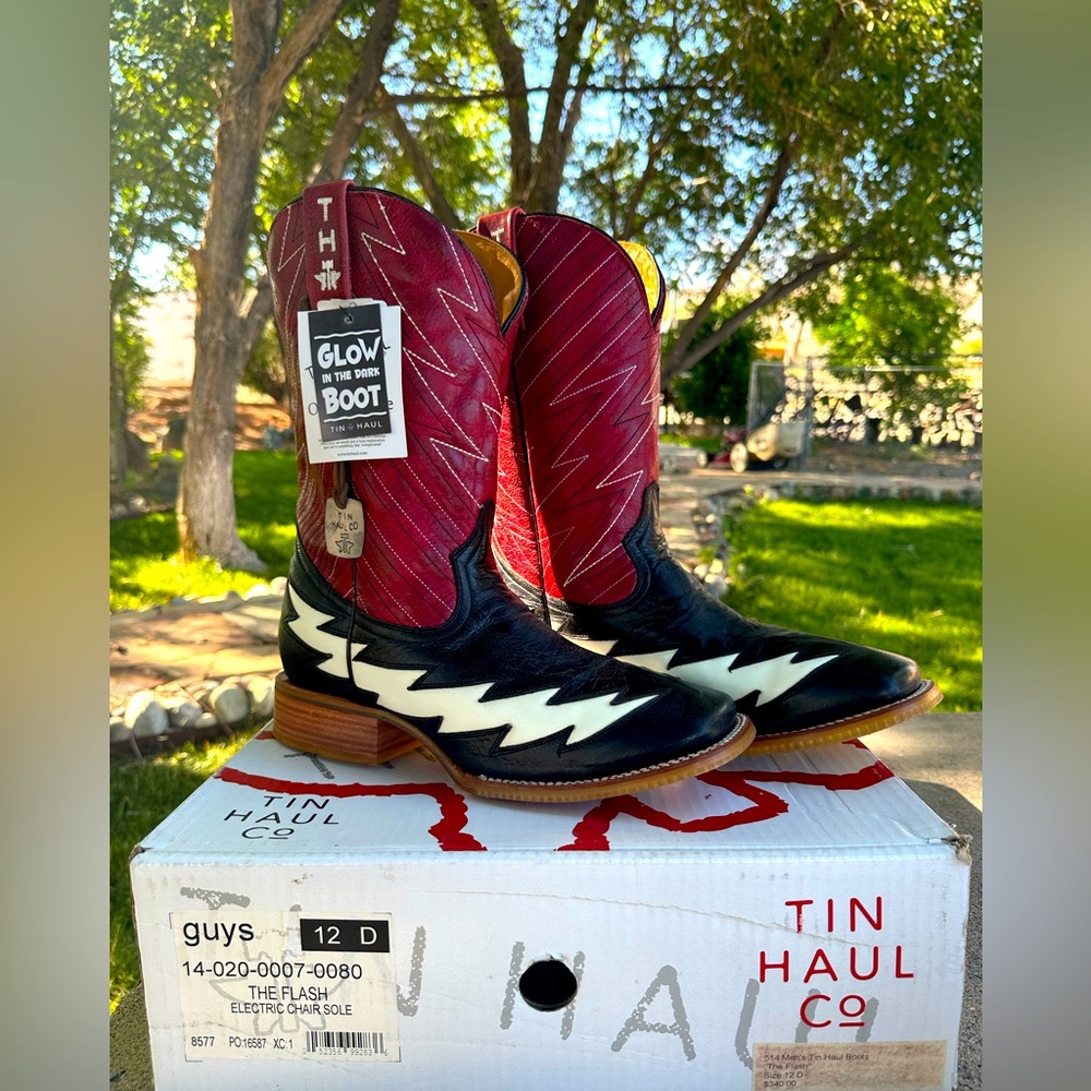 Men’s tin haul boots